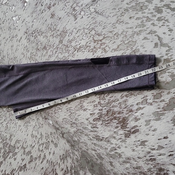 Lululemon Pace Rival Crop 19" Heather Black S4 - Picture 10 of 10